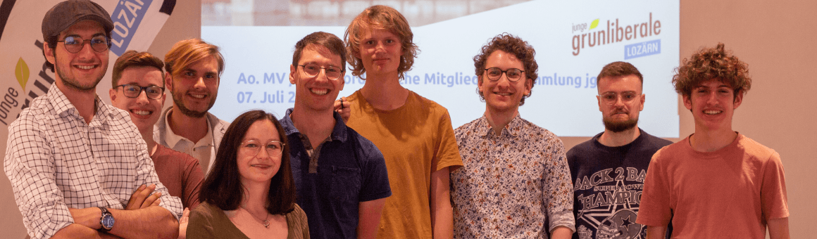 Ausserordentliche Mitgliederversammung der jGLP Luzern vom 7. Juli