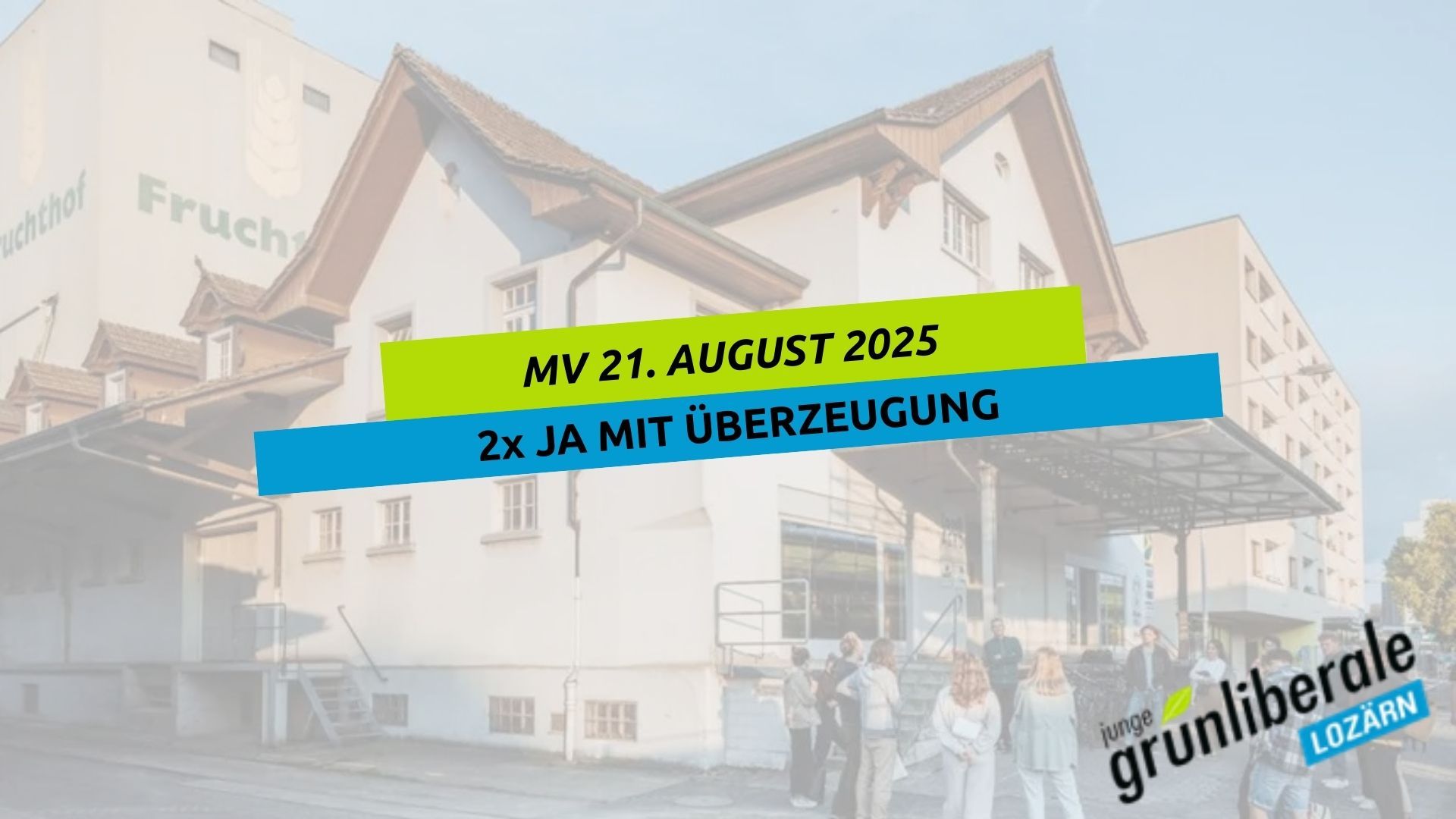 Mitgliederversammung der jGLP Luzern vom 21. August 2025